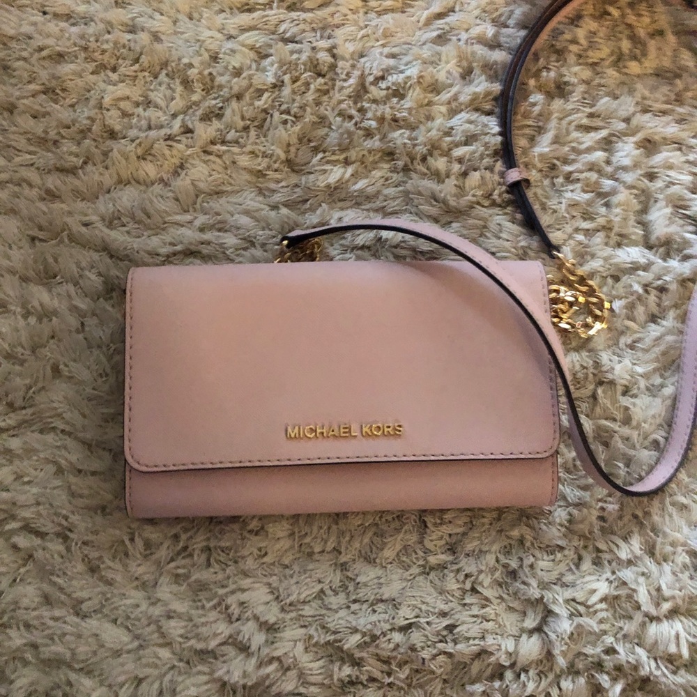 Michael Kors light pink Crossbody